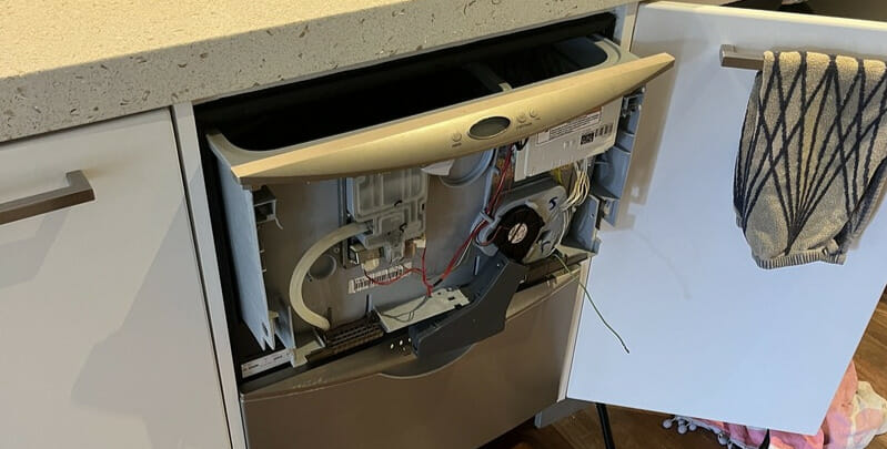 Dishwasher Installation - Progress