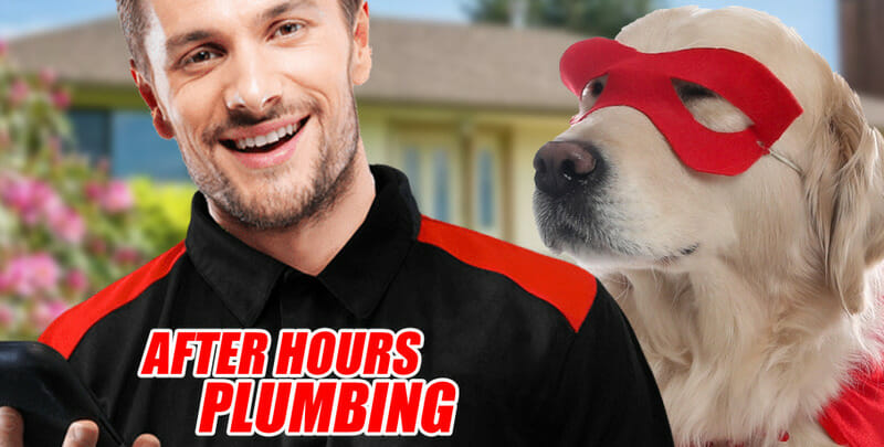 After hours plumbing